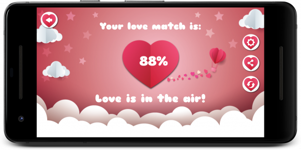 اسکرین شات برنامه Love Test Calculator Joke 6