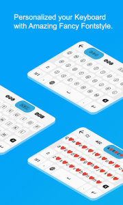 اسکرین شات برنامه Fancy Stylish Fonts : Emoji & Font Keyboard 1