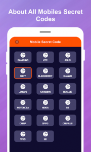 اسکرین شات برنامه Secret Mobile Code 4