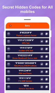 اسکرین شات برنامه Secret Mobile Code 8