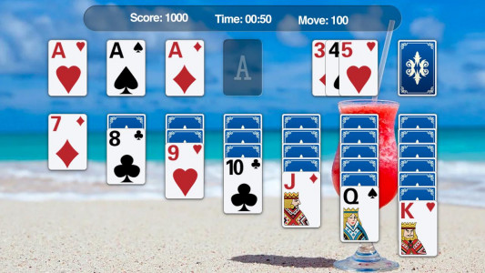اسکرین شات بازی Solitaire 3
