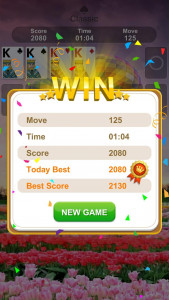 اسکرین شات بازی Solitaire 6