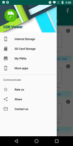 اسکرین شات 2 برنامه CDR File Viewer