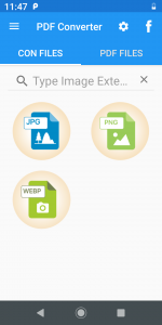 اسکرین شات برنامه PDF Converter(PDF to PNG, WEBP 3