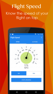 اسکرین شات 2 برنامه Flight Speed - GPS based meter