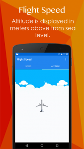 اسکرین شات 6 برنامه Flight Speed - GPS based meter