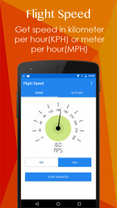 اسکرین شات 4 برنامه Flight Speed - GPS based meter