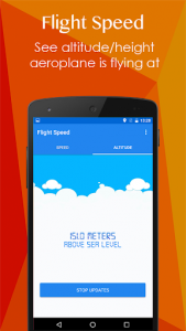 اسکرین شات برنامه Flight Speed - GPS based meter 3
