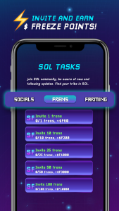 اسکرین شات 6 بازی Bitcoin Freeze - Earn Airdrops