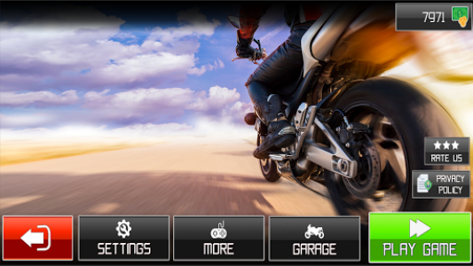 اسکرین شات بازی Moto King : Traffic Moto Rider 1