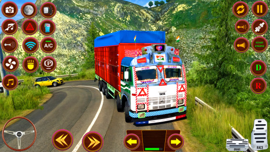 اسکرین شات 4 برنامه Indian Truck Offroad Cargo 3D