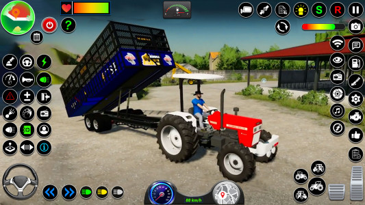 اسکرین شات 8 بازی Tractor Driving Farming Games