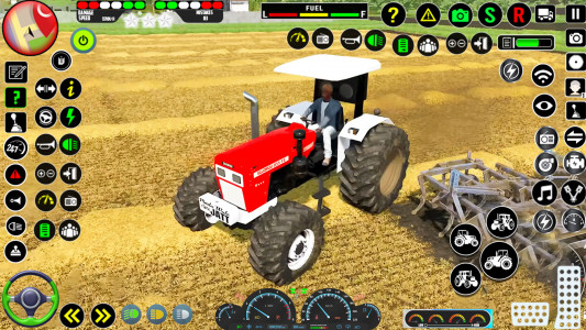 اسکرین شات بازی Tractor Driving Farming Games 3
