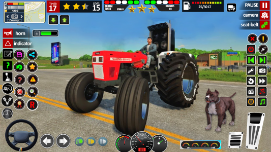 اسکرین شات 3 بازی Tractor Driving Farming Games
