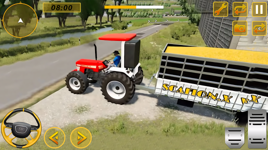 اسکرین شات 5 بازی Tractor Driving Farming Games
