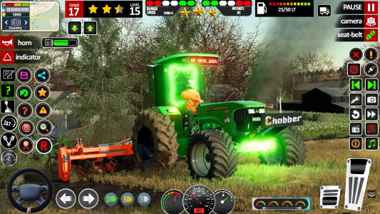 اسکرین شات 4 بازی Tractor Driving Farming Games