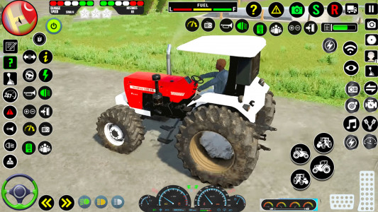 اسکرین شات بازی Tractor Driving Farming Games 2