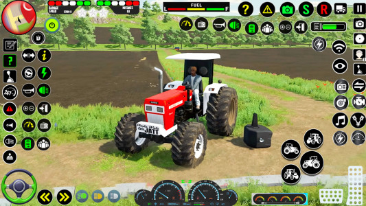 اسکرین شات بازی Tractor Driving Farming Games 1