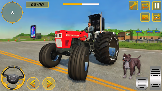 اسکرین شات 3 بازی Tractor Driving Farming Games