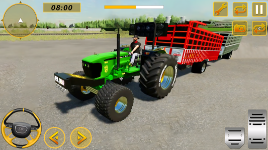 اسکرین شات 2 بازی Tractor Driving Farming Games