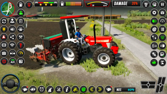 اسکرین شات 7 بازی Tractor Driving Farming Games
