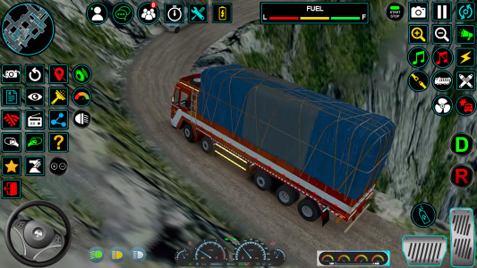 اسکرین شات برنامه Indian Truck Offroad Cargo Sim 4