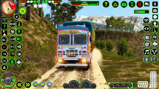اسکرین شات برنامه Indian Truck Offroad Cargo Sim 8