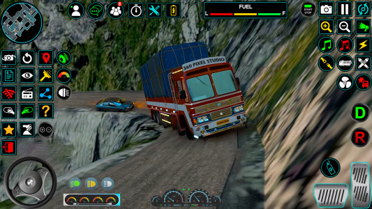 اسکرین شات برنامه Indian Truck Offroad Cargo Sim 1