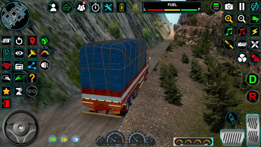 اسکرین شات برنامه Indian Truck Offroad Cargo Sim 3