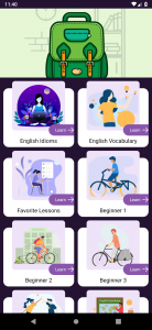 اسکرین شات 2 برنامه English Conversation Practice