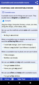 اسکرین شات 1 برنامه English Grammar Book Ultimate