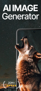 اسکرین شات 1 برنامه AI Image Generator: ImagineArt