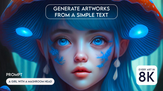 اسکرین شات برنامه ImagineArt : AI Art Generator 1