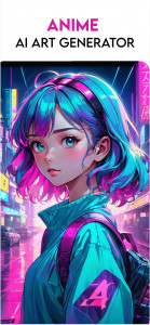 اسکرین شات برنامه Animagic: Anime Art Generator 1