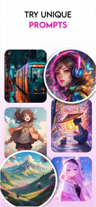 اسکرین شات برنامه Genie: Anime AI Art Generator 7