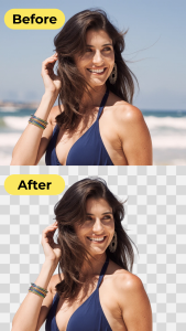 اسکرین شات 2 برنامه Background Eraser・Photo Editor