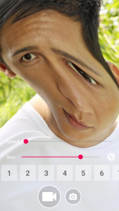 اسکرین شات 7 برنامه Funny Face Filters Live Camera