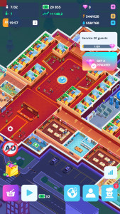 اسکرین شات 5 بازی Idle Hotel Tycoon Empire