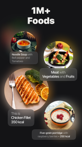 اسکرین شات 5 برنامه Calz: Calorie Counter AI