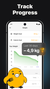 اسکرین شات 6 برنامه Calz: Calorie Counter AI