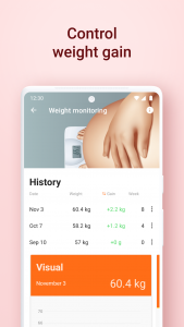 اسکرین شات برنامه Pregnancy and Due Date Tracker 6