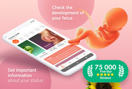 اسکرین شات برنامه Pregnancy Tracker Week by Week 1