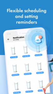 اسکرین شات برنامه Water Reminder & Tracker PRO 4