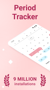 اسکرین شات 1 برنامه Clover－Period & Cycle Tracker