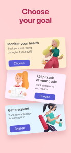 اسکرین شات 5 برنامه Clover - Period tracker