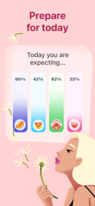 اسکرین شات 3 برنامه Clover - Period tracker