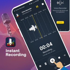 اسکرین شات برنامه HD Voice Recorder & Audio Recorder | Recording App 1