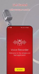 اسکرین شات برنامه Voice Recorder | Audio Recorder | Sound Recorder 1
