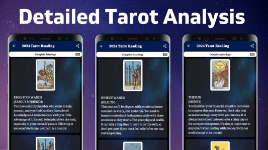 اسکرین شات برنامه Tarot Future Readings & Teller 3