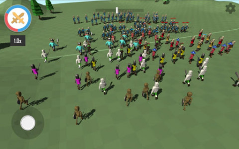 اسکرین شات بازی Stick Kingdom War Simulator 5